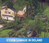 storms, hurricanes, tornadoes are frequent weather events in Volusia County. DTS Tree Service is an insurance work expert. 